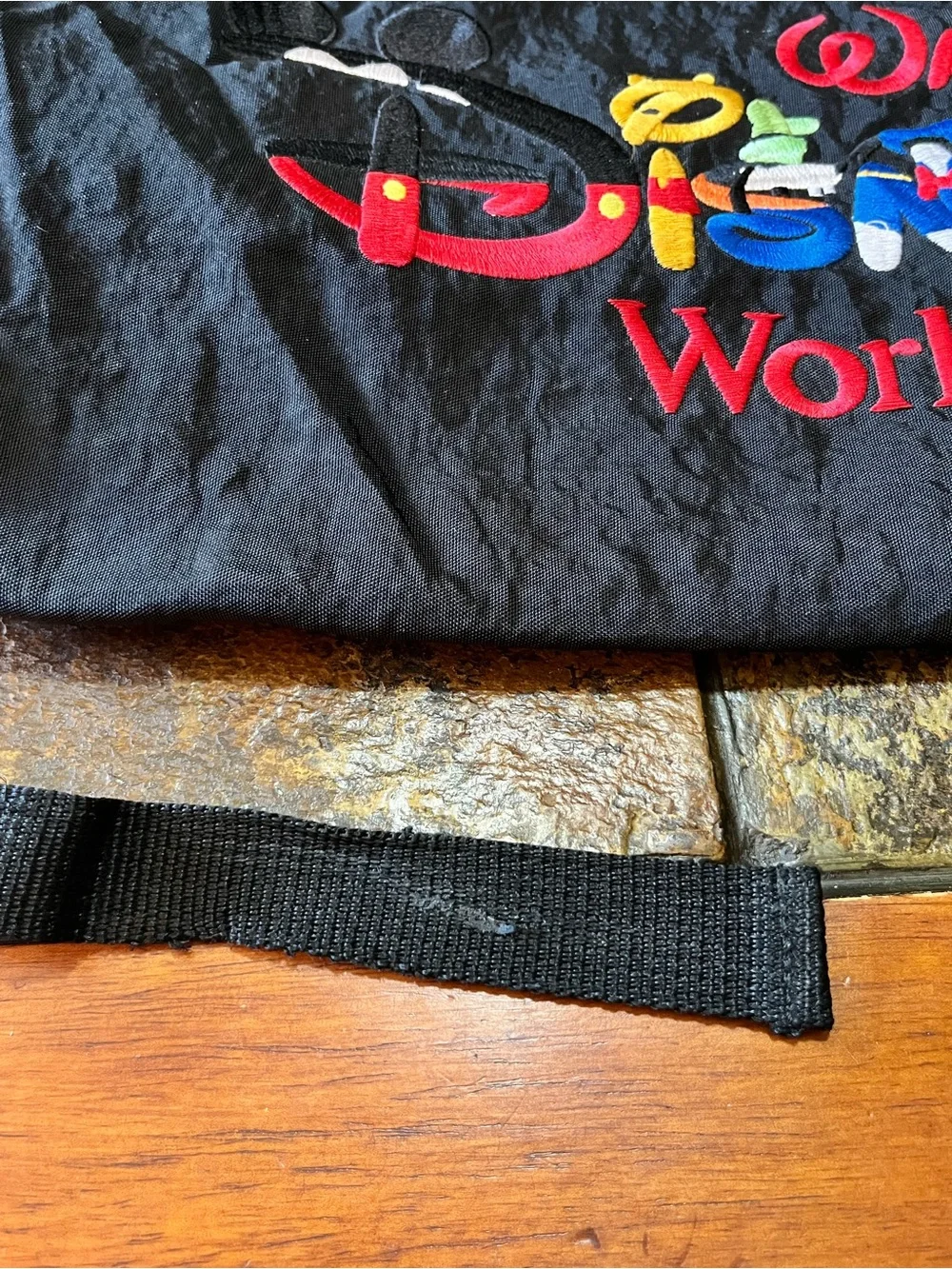 Disney black drawstring